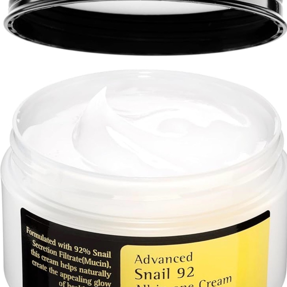COS Advanced Snail 92 Moisturizing Cream - White & Black Accents